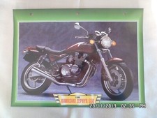 CARTE FICHE MOTO KAWASAKI