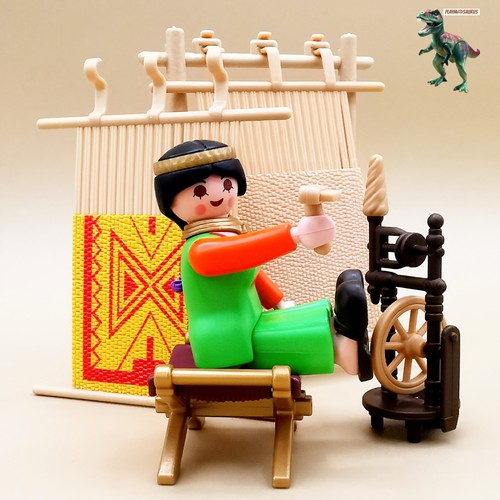 Playmobil diorama femme