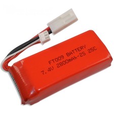 FT009 Lipo Batterie 2800mAh 2S 7.4V 25C Feilun Bateau FT009 Mini Tamiya