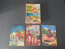 Vintage années 70-80 / Boîte de 3 puzzles JESCO référence 8030/1