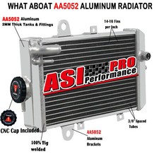 Aluminium Radiateur Pour