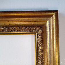 Cadre contemporain bois doré