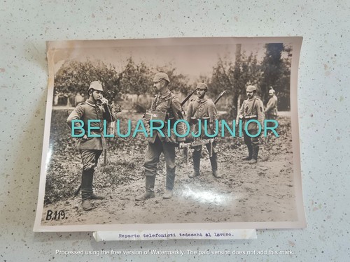Photographie photo ww1 unité - photo,