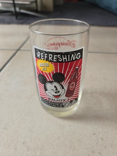 Verre mickey mouse - verre, cola