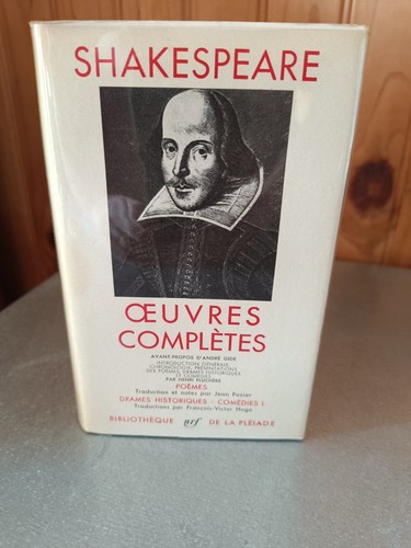 Pléiade shakespeare oeuvres - shakespeare,