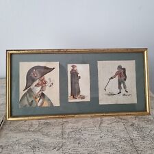 3 Dessins XIXè Soldats