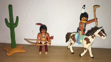 PLAYMOBIL  WESTERN - Duo des indiens