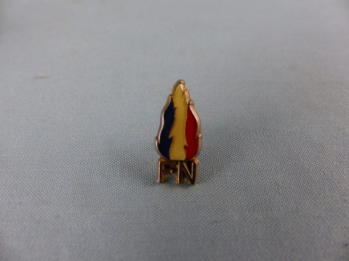 Pin front national belle - pin's, fn