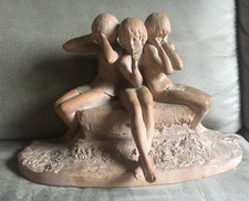 ANCIENNE  SCULPTURE  TERRE