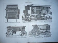 GRAVURE 1880 MATÉRIEL