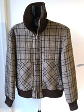 BLOUSON VESTE Homme Marque W E couleur marron Prince de Galles  taille S