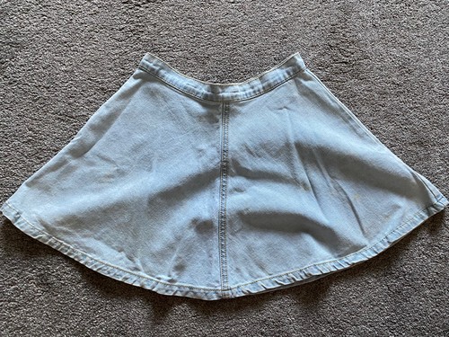 Jupe patineuse jean taille - jupe,