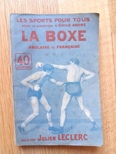 La Boxe  Anglaise et Française - Julien LECLERC - Les sports pour tous - NILSSON