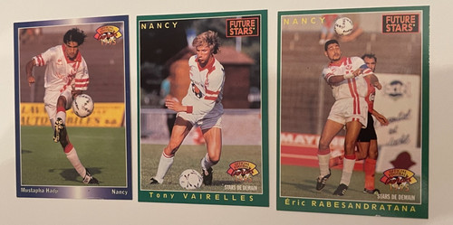 Cartes panini asnl nancy - asnl,