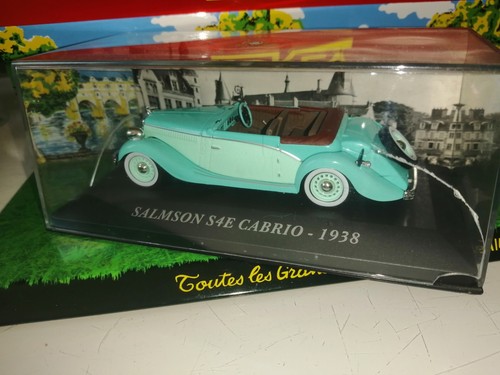 Ixo salmson s4e cabrio - 1/43,