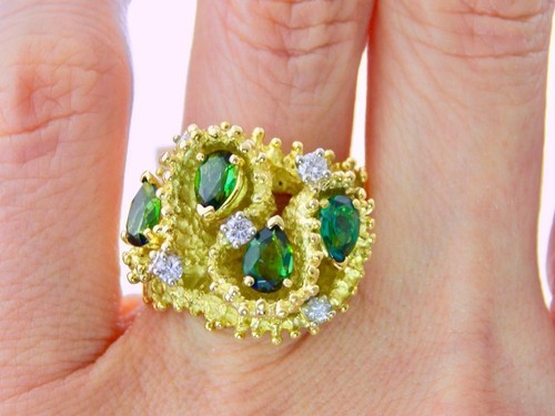 Bague 18k designer haute - 18k,