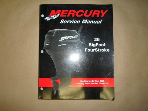 Mercury bigfoot manuel - 25,