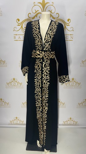 Abaya dress cardigan arabic - dress,