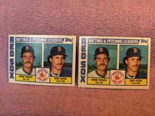 x2 1984 Batting & Pitching