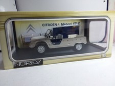 NOREV 1/18 CITROEN MEHARI AZUR COMME NEUF EN BOITE B10