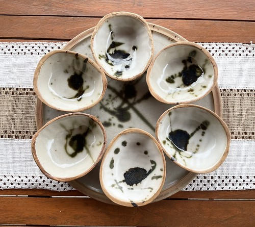Poterie colombe service - poterie, colombe.
