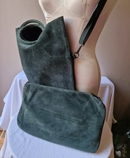 Sac Cabas En Nubuck de couleur