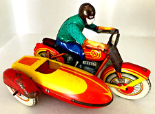 Moto side-car JOUET ANCIEN en