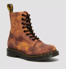 Dr Martens Doc 8 Trou 1460 Pascal Orange Cravate Dye 27962806