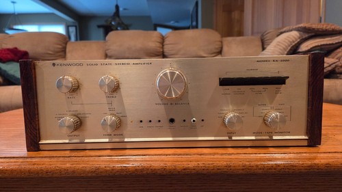 Kenwood 6000 stereo - ka-6000,