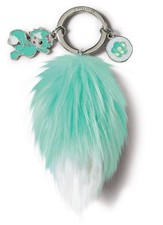 Nici 38129 Porte-Clés Avec 2 Pendentifs Ayumi Vert Peluche