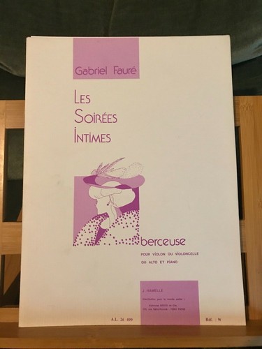 Gabriel fauré berceuse - gabriel,