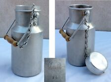 POT A LAIT EN ALU  1,5  LITRES  - ANCIEN - VINTAGE