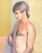 Tableau Huile Peinture Vintage