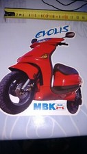 Autocollant pub Scooter MBK Evolis