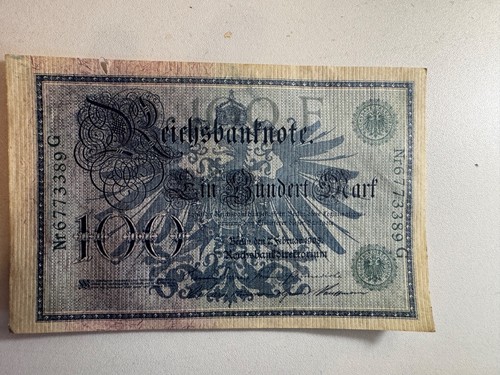 Ancien billet allemand - ancien,