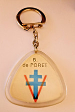 Porte clés années 60/70 : B