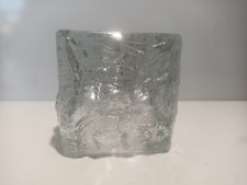 Chandelier bougeoir Suédois Scandinave carré vintage