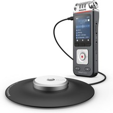 Enregistreur Philips VoiceTracer DVT8115, Microphone de réunion à 360°