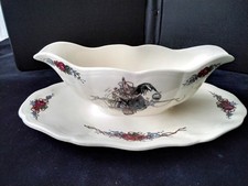 Saucière en faïence de