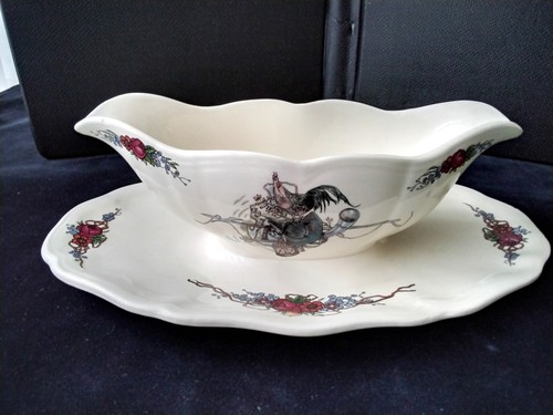 Saucière faïence de - en,