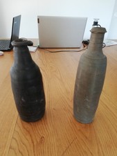 2 bouteilles en gré (cidre) XIXe GER ???