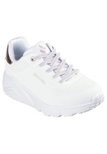 Skechers Enfants UNO LITE MÉTALLIQUE MODE Baskets 310384L Blanc
