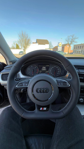 Volant audi line cuir - volant,