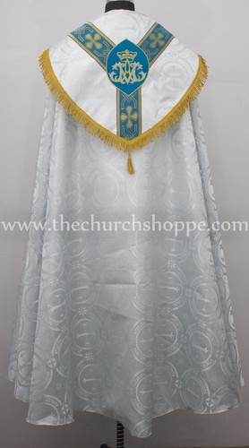 Métallique argent cope stole - argent,