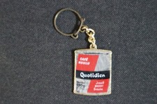 ancien porte cle publicitaire collection CAFE QUOTIDIEN JIHAIR MASSET BRASILIA