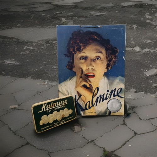 Carton publicitaire ancien - carton,
