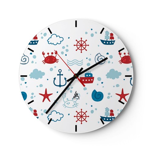 Horloge murale verre - en,
