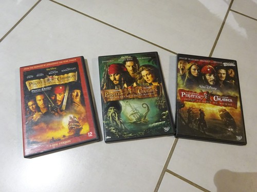 Dvd trilogie pirates des - dvd,