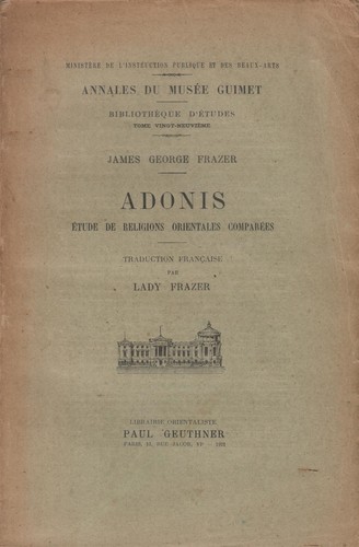 Adonis étude de - -, religions