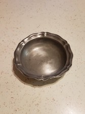 Coupelle vide poche en étain chantournée 